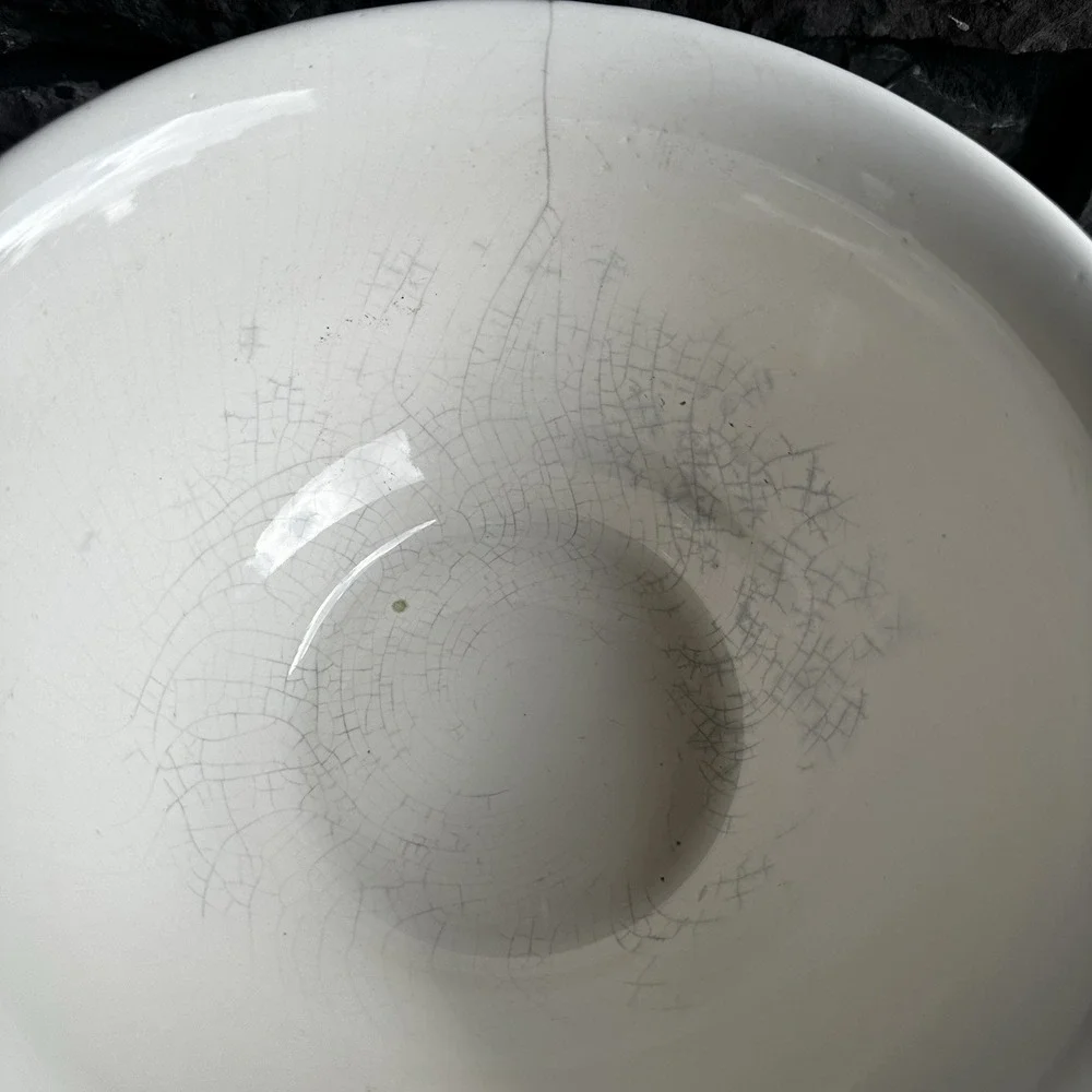 Vintage Country McCoy Goose Nesting Mixing Bowl 2108 USA Granny Cottagecore 8